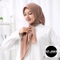 Gambar Best Seller_COD_Hijab Segi Empat Paris Jadul ORI Varisha | katun paris | neci dua sisi | hijab polos paling nyaman Muslim Kerudung Wanita Cantik Tebal Casual Voal Pink Maroon Hitam - milo muda dari YZ Jaya Collection undefined 3 Tokopedia