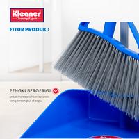Gambar Kleaner Sapu Lantai dan Pengki Cikrak Lipat 27 cm Gerigi 1 Set Dengan Handle Pembersih Lantai GSC010 dari Kleaner Indonesia undefined 5 Tokopedia