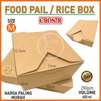 Gambar FOOD PAIL SIZE M 290 (isi 35) /dus makanan murah /dus rice bowl/dus takeaway/ dus nasi goreng dari INDOCRAFT UTAMA undefined 3 Tokopedia