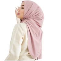 Gambar PASHMINA RAYON KAOS OVAL SHAWL - PASMINA KAOS STYLE BELAKANG BENTUK OVAL DAN ELEGAN Jilbab Kerudung Panjang Wanita Muslim pashmina  rayon  oval - Dusty Pink dari Balqis Boutiqueee undefined 3 Tokopedia