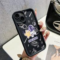 Gambar Casing Hp Untuk Infinix Smart 8 HD Smart 8 Pro 8 Plus 7 6 Plus Smart 5 6 Ram 3 Hot 10 Lite Tecno Spark Go 2024 Spark 20 20C 10 10C Camon 20 Pro POP 7 Pro Case Pola Kartun Astronot Kasing Cesing Silikon Softcase Anti-Sidik Jari Casing - Style1, Infinix Smart 8 dari RuddyCase undefined 4 Tokopedia