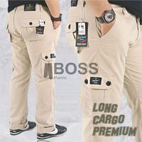 Gambar [BIG SIZE] Melar NA Celana Kargo Warna Cream Reguller JUMBO Premium Bandung original - Krem Panjang, 36 dari BossPantsID undefined 3 Tokopedia
