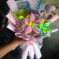 Gambar buket bunga kawat bulu by olivia buket dari olivia buket Probolinggo undefined 3 Tokopedia