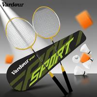 Gambar 「Vardour」Badminton Racket Set with Original Bag for Internal and Outdoor Sports - Children and Adults raket badminton ori - Emas+1 Bola dari Vardour.sports.shop undefined 1 Tokopedia