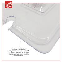 Gambar Tutup Food Pan / Food Pan Cover 1/2 RESTOMART Polycarbonate (2018076) (F5) - 2pcs dari Restomart Kitchen Solution undefined 4 Tokopedia