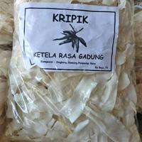 Gambar kripik singkong rasa gadung (mentah) kemasan 1KG gurih renyah Keripik dari mahera jaya undefined 1 Tokopedia