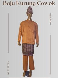 Gambar Songket PaSH - Baju Kurung Cowok Rumpak Dan Tanjak - Merah, S dari Songket PaSH Official Store undefined 5 Tokopedia