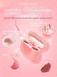 Gambar 「BPOM」COD | Lipstik Cloud Sense Duplex Lip Glaze Dual Colour Lip Glaze Headphone Lip Glaze liptint gogo tales lip tint airpod gogo tales  cloud sensation gogo tales  tint gogo tales  poetic Lipstick TK621 - G01 dari GOGO TALES STORE undefined 5 Tokopedia