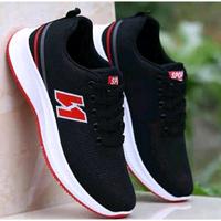 Gambar Sepatu Sneaker NN Kasual Putih Model Black untuk Pria dan Wanita - Sport, Casual, Kerja, Shoes, Cewek, Snekers NN - Abu, 39 dari AIieColection undefined 3 Tokopedia