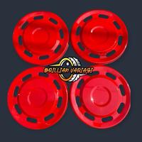 Gambar (4Biji) Weldop Adiputro Ring13 dan14 Bahan Plat besi untuk semua pickup dan lainnya - Putih tengah toska, Ring14 dari BRILLIAN VARIASI II undefined 2 Tokopedia
