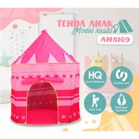 Gambar TENDA ANAK CASTLE JUMBO Camping Tenda Bentuk Istana Kastel - BIRU dari SAM STORE KEDIRI undefined 5 Tokopedia