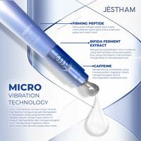 Gambar (FLASH SALE) Jestham Youth Glow Eye Cream - Membantu Mencerahkan dari JESTHAM TIOS undefined 2 Tokopedia