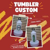 Gambar Tumbler bottle sport custom Heineken tempat minum air mineral 500ml dari Vabae undefined 1 Tokopedia