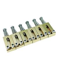 Gambar SuarS 1 Set Electric Guitar Tremolo Bridge Brass Saddles 10.5MM/10.8MM For ST TL Style Guitar Parts [Made in Korea] dari Suarma Shop undefined 4 Tokopedia
