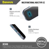 Gambar Baseus HUB USB C 3.0 Adapter 4K HDMI Card Reader Charger Cable dari Digital 3 undefined 3 Tokopedia