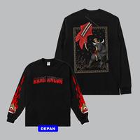 Gambar BAJU LAYANG LAYANG ANAK DAN DEWASA READY STOK KUALITAS PREMIUM - Hitam pndek anak, S dari Baju RAOS BALI undefined 1 Tokopedia