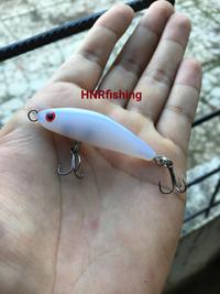 Gambar Umpan Pancing Lure Glue Stick 5cm 3,5cm 2,5cm, Cocok untuk umpan mancing casting ikan hampala memancing dengan umpan buatan grey umpan  pancing  rawai - 2,5Putih_hokHitam dari HRNFishing undefined 5 Tokopedia