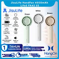 Gambar JisuLife Life5 FA42 5S HandFan 4500mAh Kipas Tangan Mini Turbocharged Handheld Desktop Fan Senyap Fast Charging Daya Tahan Lama 18 Jam Multifunctional Jisu Life 5 FA425S 148g Lightweight Kipas Angin Portable Multifungsi 35dB Low Noise Safety Protection - Brown dari HangOn Official Store undefined 1 Tokopedia