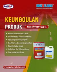 Gambar Cat Lantai MAXIFLOOR MFT 323 SL Epoxy Coating (5 Kg-Set) dari Fanos Coatings undefined 3 Tokopedia