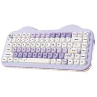 Yunzii C75 | C-75 Cake Meow Wireless Mechanical Gaming Keyboard - PURPLE, CANDY LINEAR - foto 4