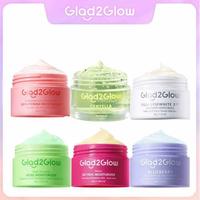 Gambar Glad2Glow Low Ph Face  Cleanser GelBlueberry Ceramide Sabun Cuci Muka Mencerahkan dan Melembabkan Wajah 70ML Facial Pencuci Pencerah Membersihkan Bersihkan glad2glow  face hijau wash skin barrier - moist pome dari AQHESA STORE undefined 5 Tokopedia