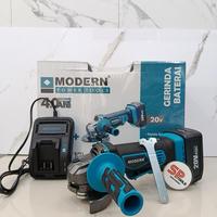 Gambar MESIN GERINDA PORTABLE CORDLESS / BATERAI CAS 20V 4A MODERN MG20LI dari SPTools Makassar undefined 1 Tokopedia