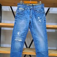 Gambar celana panjang slimfit streatch 3537 - biru wash, 28 dari GL Pariaman 2 undefined 1 Tokopedia