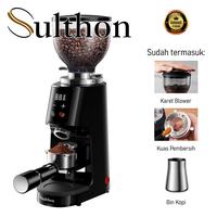 Gambar Sulthon GS101 Electric Coffee Grinder Flat Burr 64mm - Mesin Penggiling Biji Kopi Espresso - Standard Bubble Wrap dari SulthonInc undefined 1 Tokopedia