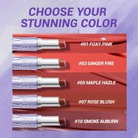 Gambar Dazzle Me Color Chrome Lipglaze/Lip Cream/Lip Velvet - 10 Smoke Auburn,DM Lip Glaze dari Tanina 0fficial undefined 2 Tokopedia