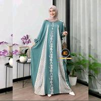 Gambar Gamis Kaftan Terbaru Zahra Abaya Import Bahan Rayon Nyaman Simple Mewah - Muslim Dress - Zahra brown, one size dari K.store id undefined 5 Tokopedia