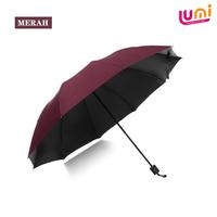 Gambar TSM Payung Lipat Anti Sinar UV Matahari Dan Hujan Berbahan Tebal - MERAH dari TSM.Collection undefined 4 Tokopedia
