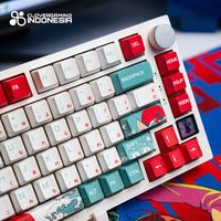 Gambar Keycaps Coral Sea Japanese PBT - Mechanical Gaming Keyboard Custom - JapanFullsize dari Clover Gaming Indonesia undefined 3 Tokopedia