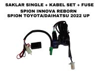 Gambar SAKLAR SINGLE/DASHBOARD SPION INNOVA REBORN/TOYOTA/DAIHATSU 2022 UP+KABEL SET+FUSE /RETRACT/SPION/LIPAT/OTOMATIS/AUTO/FOLDING/SIDE/MIRROR/RELAY/SWITCH/SOCKET/PNP - VARIAN 1 dari AUTO SECURITY ACCESSORIES undefined 1 Tokopedia