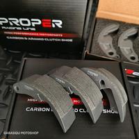 Gambar Kampas Ganda PROPER RACING LINE Beat Starter Kasar KZL Beat Karbu KVY Spacy Karbu CVT Clutch Shoe dari Garasiqu Motoshop undefined 5 Tokopedia