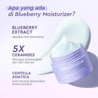 Gambar [Isi Besar Hemat]Glad2Glow Blueberry Moisturizer 100g 5% Ceramide Menjaga Skin Barrier Perawatan Wajah Mencerahkan wajah Menjaga kelembapan kulit Penyerapan cepat Pelembab wajah Esensi wajah Produk perawatan kulit Perawatan wajah g2glow official store - BIG SIZE 100g-1PC dari Glad2Glow Official Store undefined 3 Tokopedia