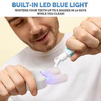 Gambar Automatic Sonic Electric Toothbrush U-shaped Waterproof Toothbrush 4 Modes USB Rechargeable Teeth Whitening Blue Light - White Toothbrush dari PANPANG BEBEK TERRRBARRRU undefined 4 Tokopedia