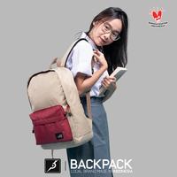 Gambar JFR Grove Backpack - Tas Ransel Sekolah JBAG26 - KHAKI dari Jennifer Wallet undefined 1 Tokopedia
