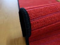 Gambar Karpet Polos Lantai Ruang Tamu Ukuran 10m x 1,2m Lebar 1,2m Anti slip Indoor Mat PREMIUM MAT RED - BLACK LINE - RED - BLACK LINE dari Martha Karpet Semarang undefined 4 Tokopedia