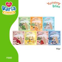 Gambar YUMMY BITES RICE CRACKERS/MAKANAN BAYI/ SNACK BAYI | YUMMY BITES - banana, 25gr dari Varia baby shop undefined 1 Tokopedia