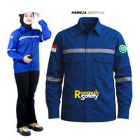 Gambar Kemeja Proyek Safety Lapangan Lengan Panjang Kemeja Tactical Bahan Soft Drill Warna Merah Grade A Size S-XXL - Kemeja-01 Abu Tua, XL dari Roemah safety Bandoeng undefined 1 Tokopedia