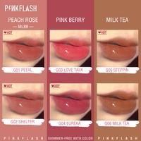 Gambar PINKFLASH Lip Gloss Moisturizing Shine and Shimmer Plumping Glasir Bibir - PF LG C01 dari Keita Beauty Store undefined 5 Tokopedia