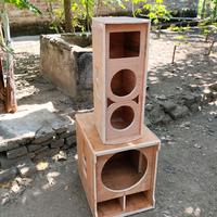 Gambar Box SR 6 inch Dobel Plus Tweeter Bahan 12mm Box Speaker Monitor dari audio.seller undefined 3 Tokopedia