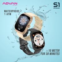 Gambar Smartwatch ADVAN S1 V2 AI Voice IPS 2.01 inch Waterproof Wireless Bluetooth Call Support Android iOS Touchscreen Monitor Kesehatan Jam Tangan Pintar - Black dari ADVAN OFFICIAL_NEW undefined 4 Tokopedia