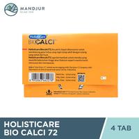 Gambar Holisticare Bio Calci-72 Isi 4 Tablet - Suplemen Kalsium dan Vitamin D3 dari Apotekmandjurofficial undefined 3 Tokopedia