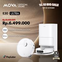 Gambar MOVA E30 Ultra Robot Vacuum and Mop | Smart Powerful Suction |  Self Cleaning & Drying  | Scrub Mopping | Object Sensor Auto Lifting Obstacle Free | Robot Vakum Penyedot Debu & Pel Otomatis dari Mova Indonesia Store undefined 1 Tokopedia