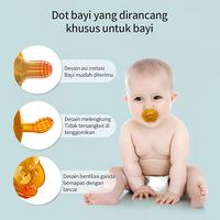 Gambar Dr.Spock Dot Bayi Empeng Bayi 0 6 Bulan BPA FREE Dot Bayi Dengan Tali Dan Kotak Silikon SP01 Kompeng Pacifier empeng  bayi - Daily & Night 2 in 1 dari Dr.Spock Official Store undefined 5 Tokopedia