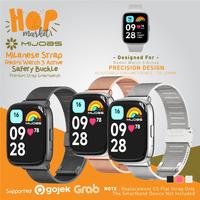 Gambar MIJOBS Milan Stainless Steel Strap for Redmi Watch 3 ACTIVE (Tali Jam Buckle Smart Watch3 Active) - Silver dari hop market undefined 1 Tokopedia
