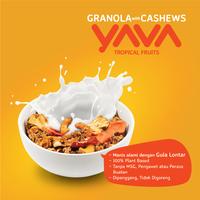 Gambar YAVA Granola Tropical Fruits 400g dari YAVA Bali undefined 2 Tokopedia