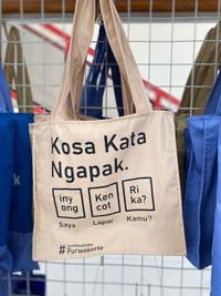 Gambar Totebag Khas Ngapak Oleh Oleh Purwokerto Tas Kecil Selempang Bahan Kain - 1 dari Kaos Ngapak_NEW undefined 5 Tokopedia
