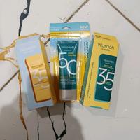 Gambar Wardah Sunscreen Acne Calm Spf 35 dan 50 melindungi kulit dari sinar UV - Spf35 Sunscreen Serum dari Toko Klayu undefined 1 Tokopedia